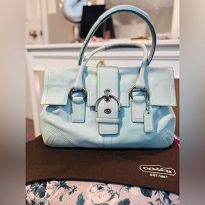 Coach Hampton SOHO Flap Satchel